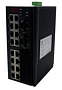 Промышленный неуправляемый коммутатор для сетей Fast Ethernet СК-4016-2FX-ОПТИ-SM ПК ОПТИ
